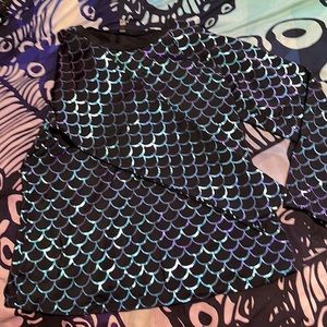 Torrid Mermaid Rash guard